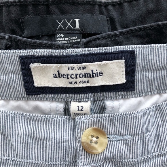 {ABERCROMBIE & Forever 21} Shorts Bundle - Picture 3 of 3